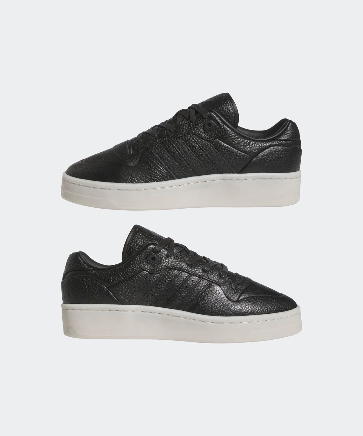 아디다스(ADIDAS) 라이벌리 럭스 로우 - 블랙 / ID3950