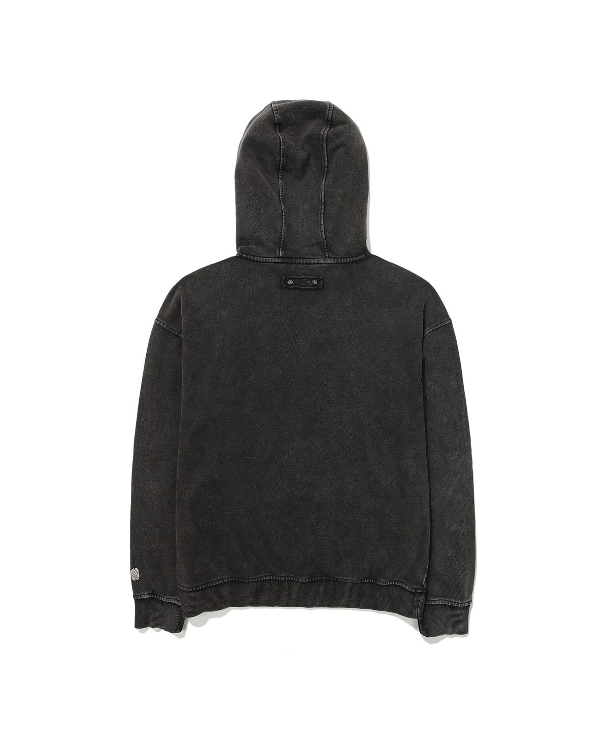 슈퍼드라이(SUPERDRY) 빈티지 가먼트 워싱 후드티셔츠 블랙