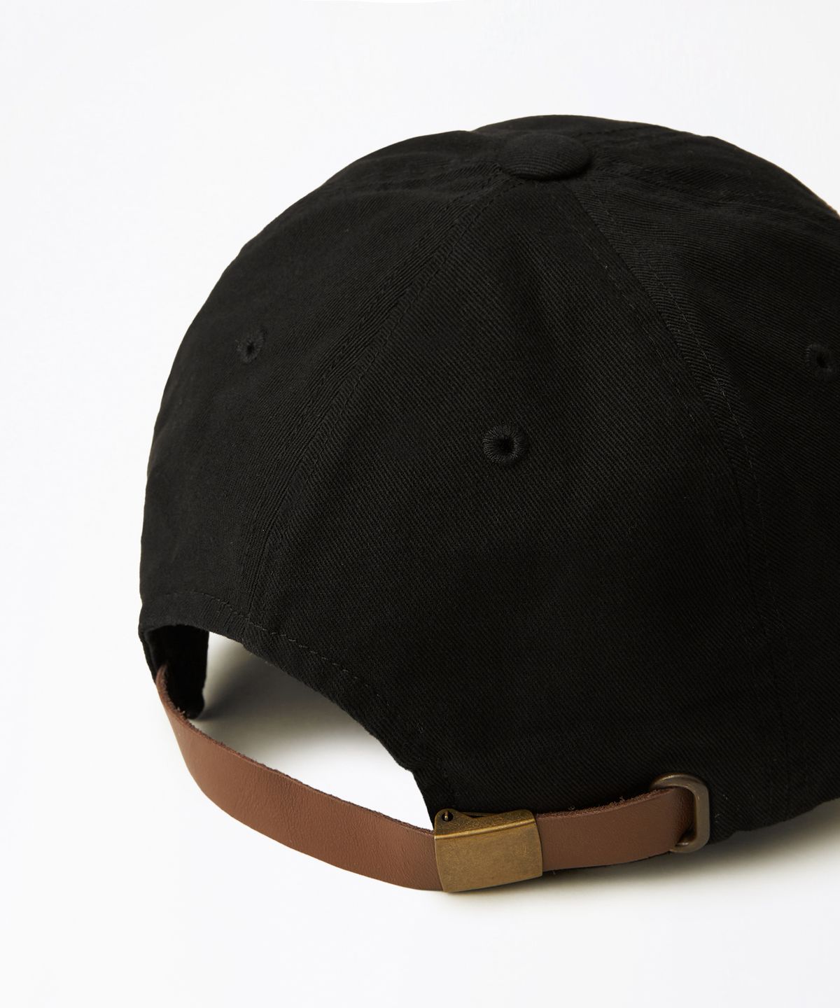 아웃스탠딩(OUTSTANDING) VINTAGE COTTON BALL CAP(BACKCAST)_BLACK
