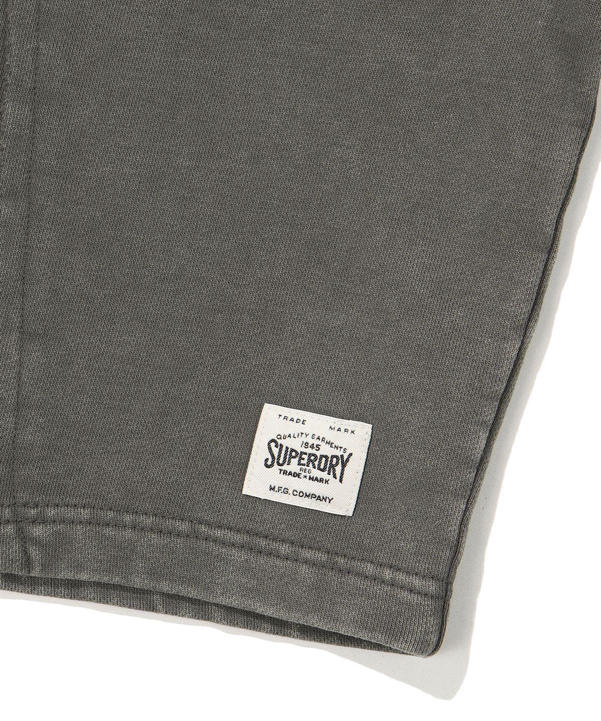 슈퍼드라이(SUPERDRY) W 빈티지 가먼트 워싱 크롭 후드티셔츠 다크그레이