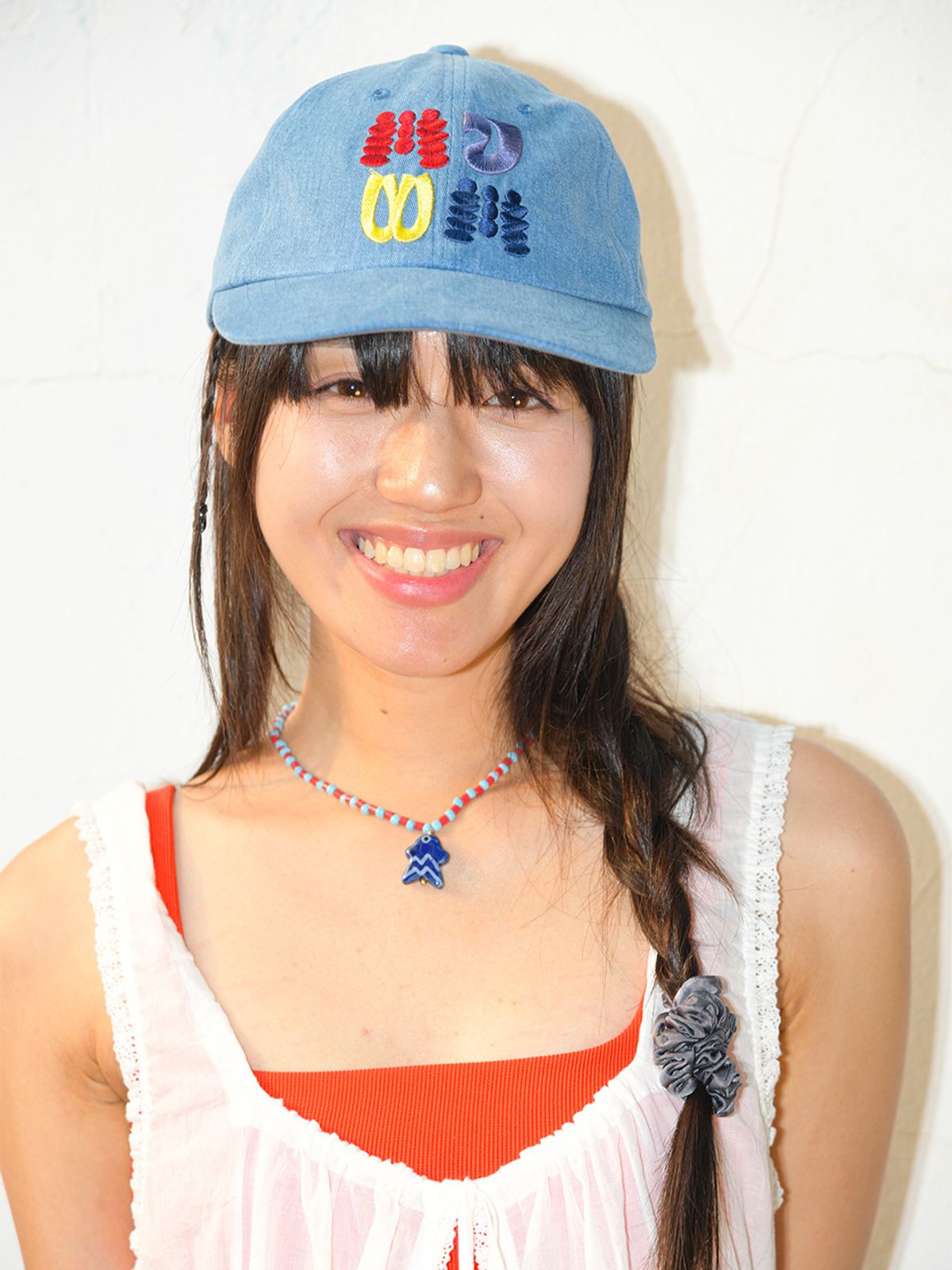 무음(MUWM) 워시드 구피 캡 Washed Goofy Cap (Blue)