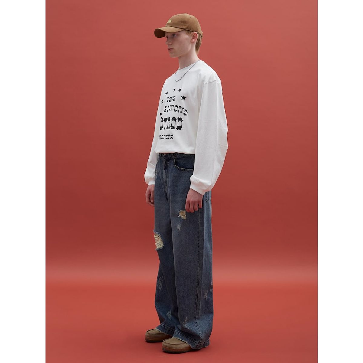 샌드 사운드(SAND SOUND) Destroyed Denim  Blue