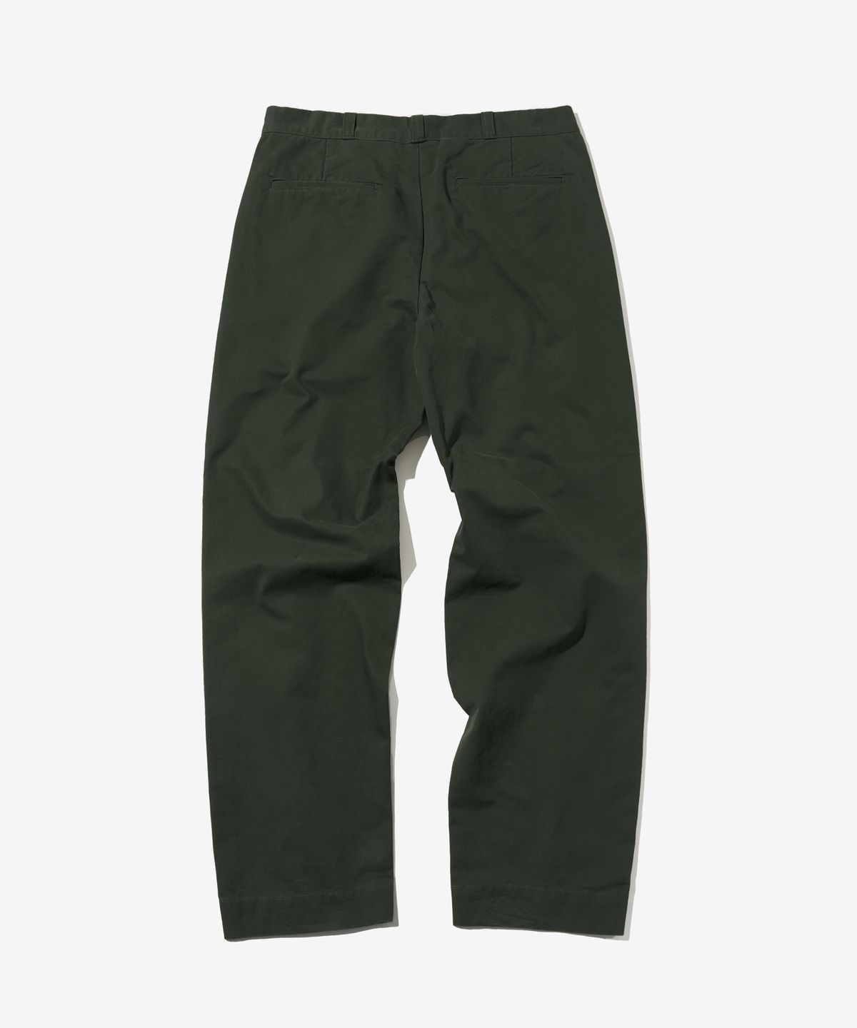 아웃스탠딩(OUTSTANDING) OFFICER CHINO PANTS_D.GREEN