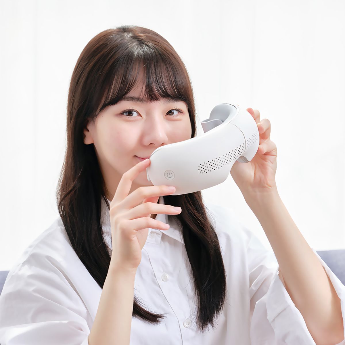 엔보우(NBOW) 보이는 눈마사지기 무선 온열 안구 찜질 눈안마기 NB50