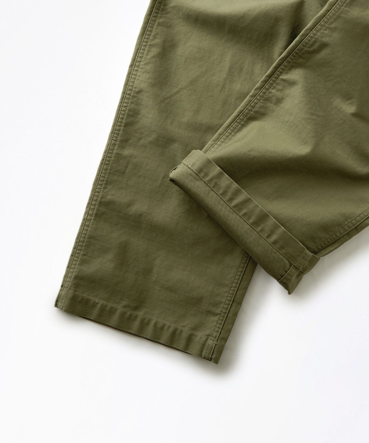 아웃스탠딩(OUTSTANDING) BACK SATIN FATIGUE PANTS(ORIGINAL FIT)_WASHED OLIVE