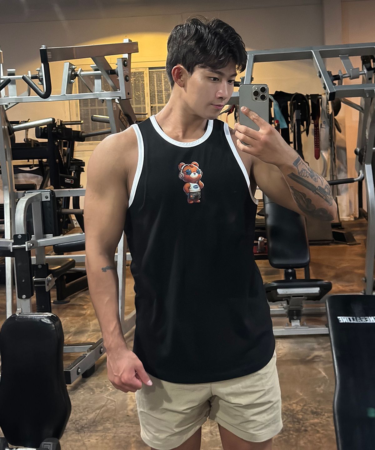 바벨웍스(BARBELLWORKS) 베어 배색나시