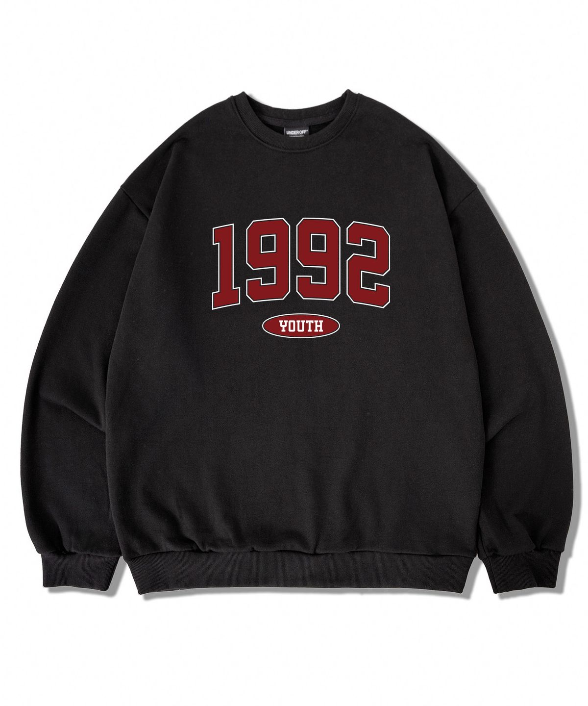 언더오프(UNDEROFF) 어센틱 릴렉스드 1992 맨투맨 스웨트 네이비