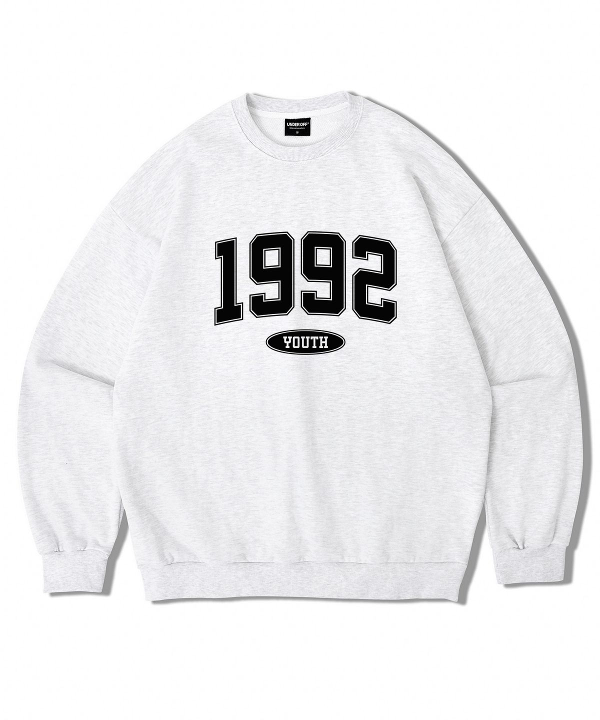 언더오프(UNDEROFF) 어센틱 릴렉스드 1992 맨투맨 스웨트 네이비