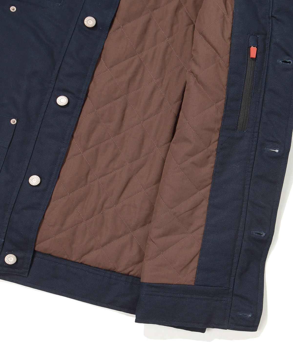 슈퍼드라이(SUPERDRY) 패디드 코튼 헌팅 자켓 네이비