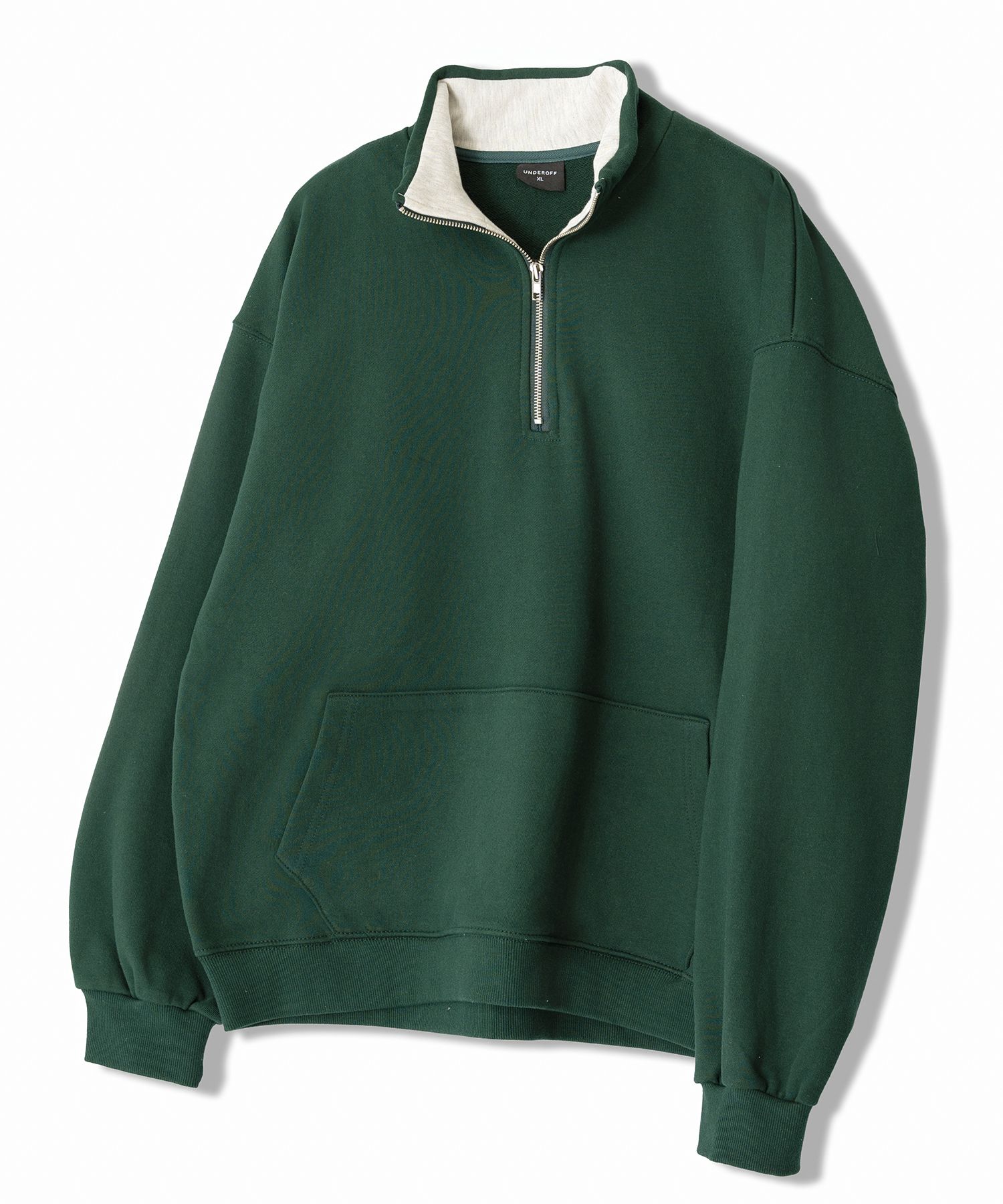 ☆MLB Korea☆ Basic Small Logo Overfit Half Zip Up Man to Ma MUSINSA | UNDEROFF Overfit Half Zip-up Man to Man Sweat Navy