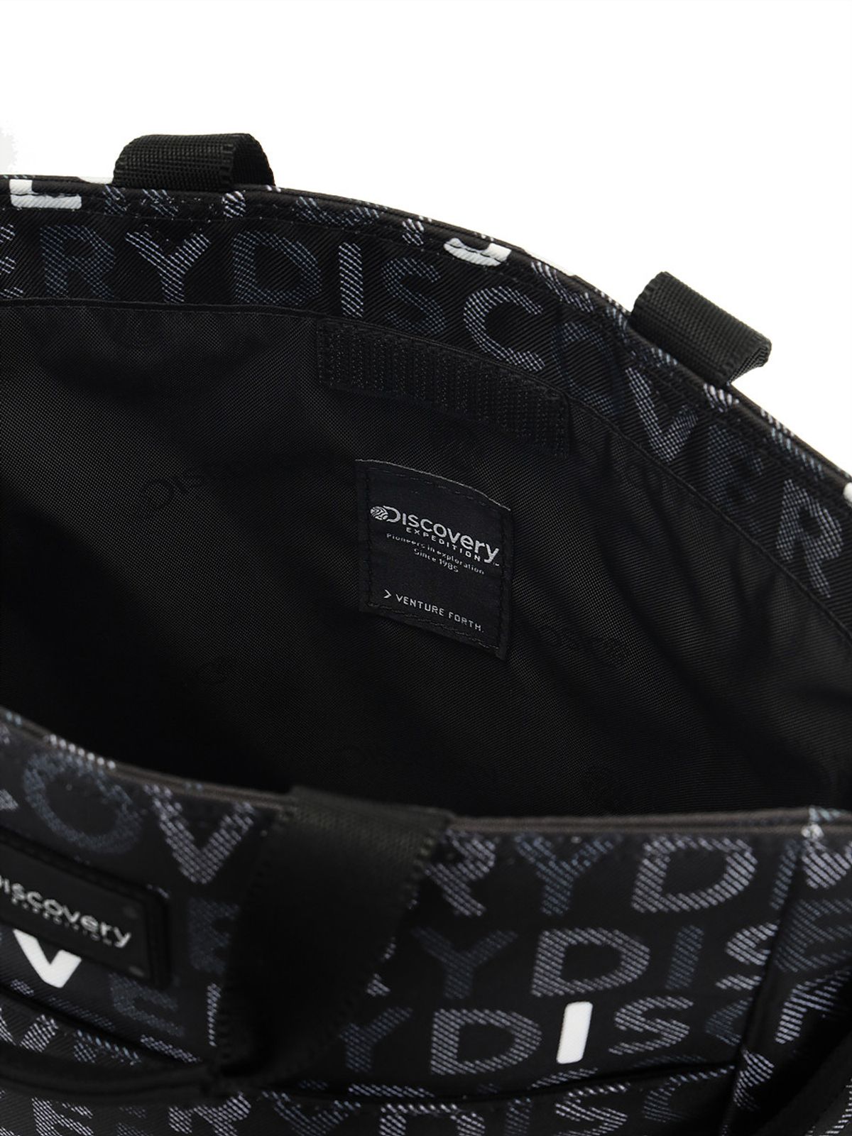 디스커버리 키즈(DISCOVERY KIDS) 모노그램 보조가방 (BLACK)