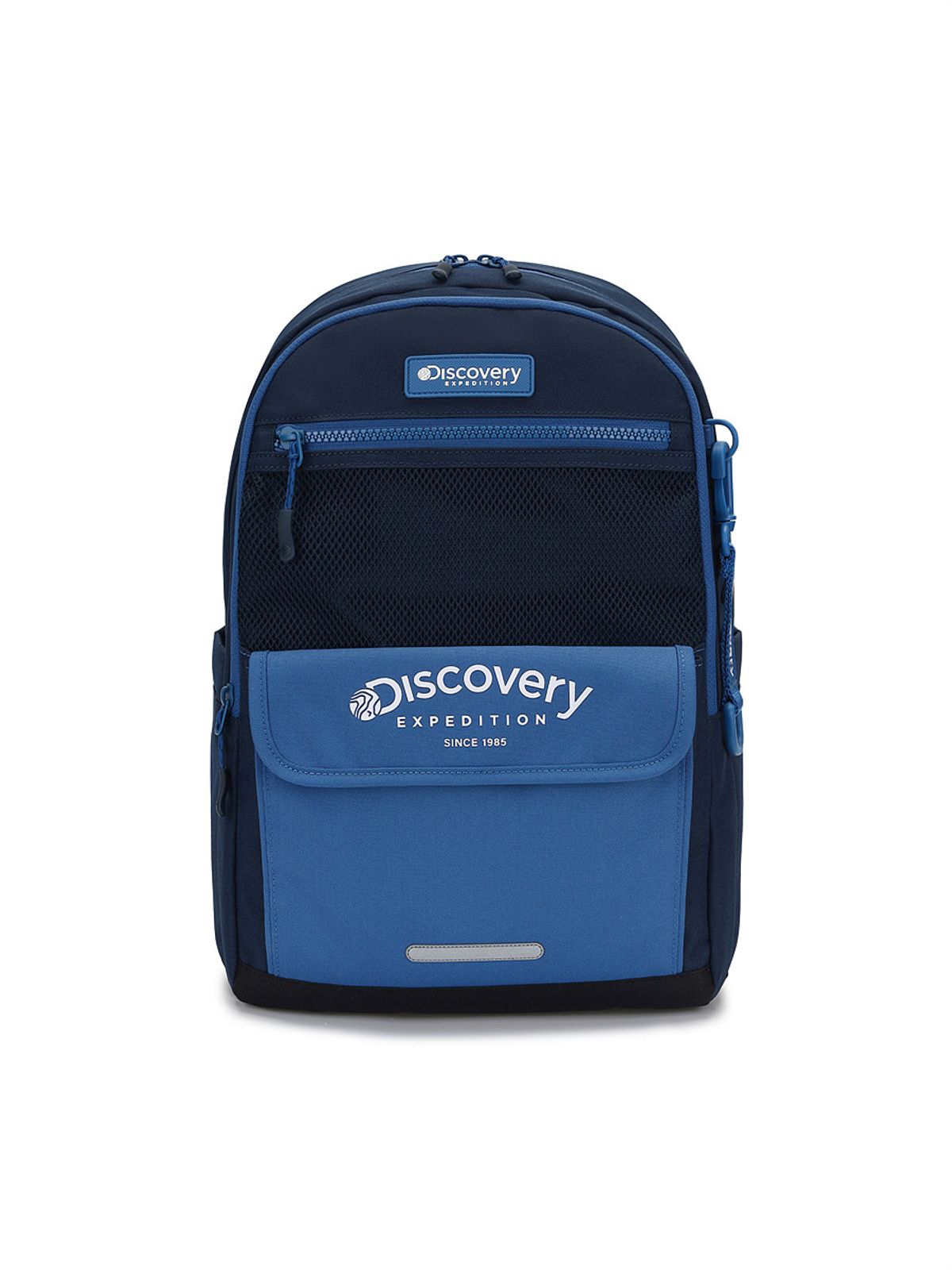 디스커버리 키즈(DISCOVERY KIDS) 키즈 플랩포켓 컬러블럭 백팩 (D/NAVY)