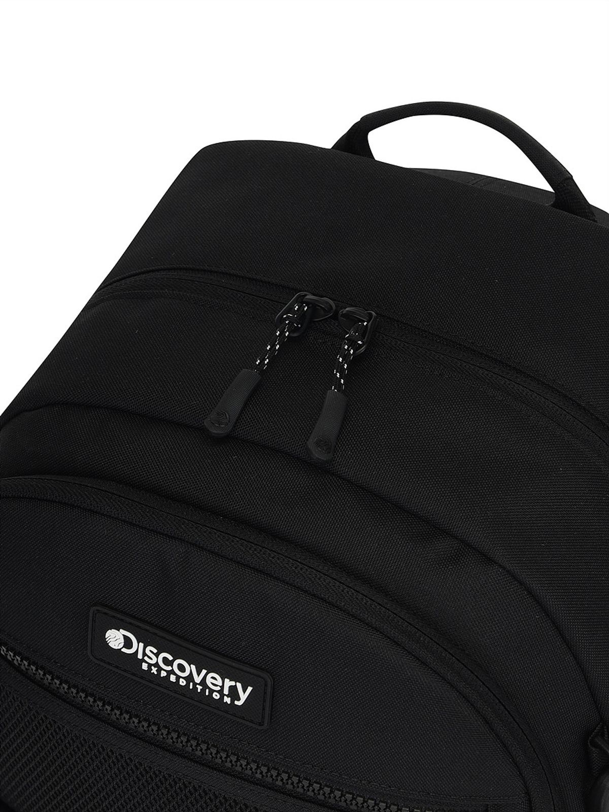 디스커버리 키즈(DISCOVERY KIDS) 키즈 플랩포켓 컬러블럭 백팩 (BLACK)