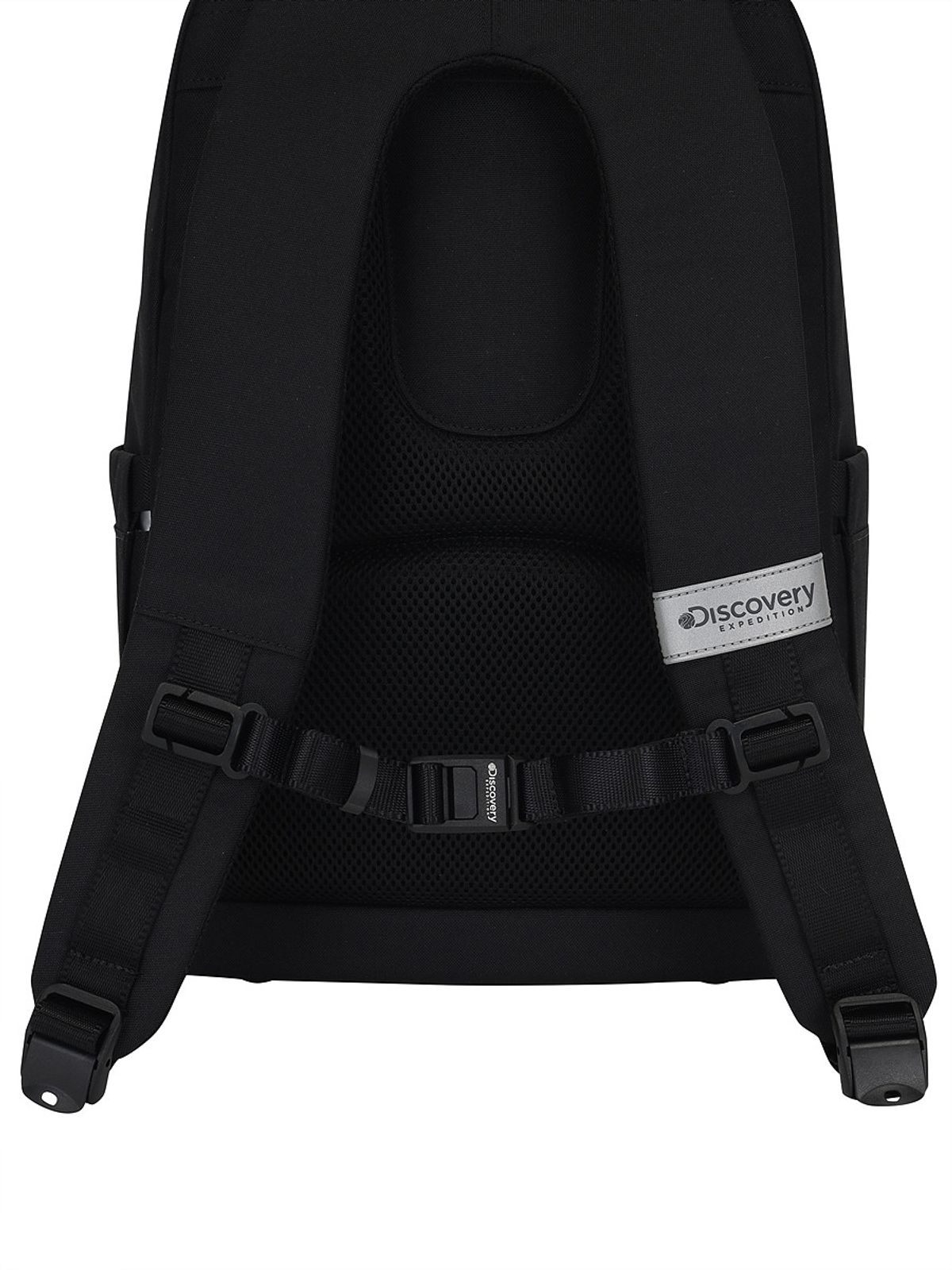 디스커버리 키즈(DISCOVERY KIDS) 키즈 플랩포켓 컬러블럭 백팩 (BLACK)