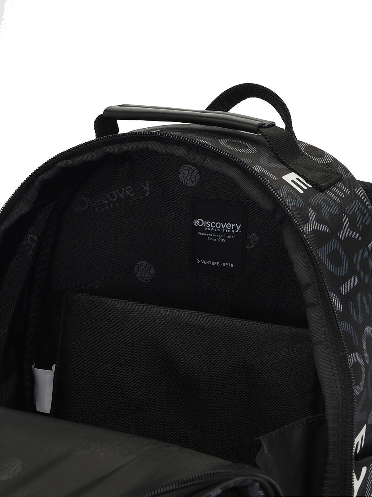 디스커버리 키즈(DISCOVERY KIDS) 모노그램 저학년 책가방 (BLACK)