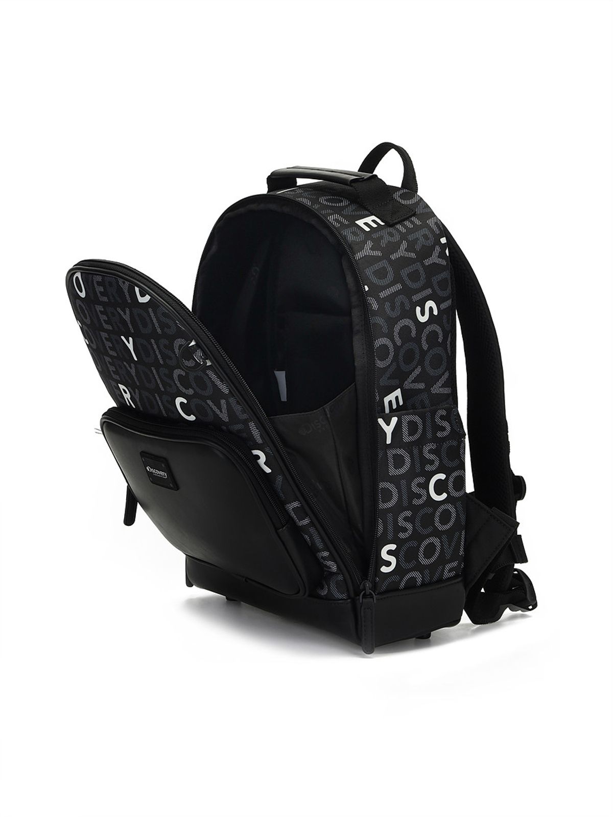 디스커버리 키즈(DISCOVERY KIDS) 모노그램 저학년 책가방 (BLACK)