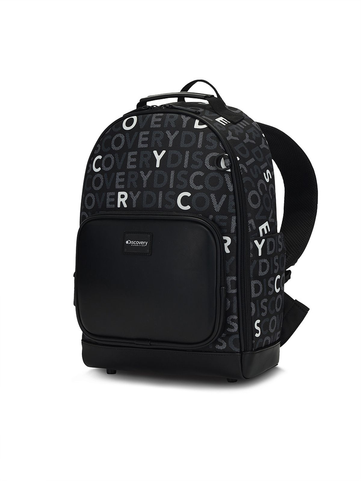 디스커버리 키즈(DISCOVERY KIDS) 모노그램 저학년 책가방 (BLACK)