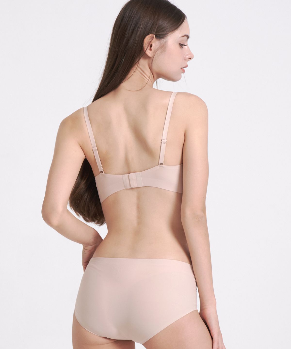 리얼컴피(REALCOMFY) 후크형 심리스 매일 브라 1.0 & 팬티 SET - 3 Colors