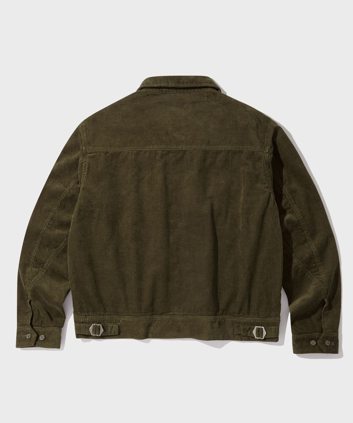 아웃스탠딩(OUTSTANDING) CORDUROY DRIZZLER JACKET_OLIVE