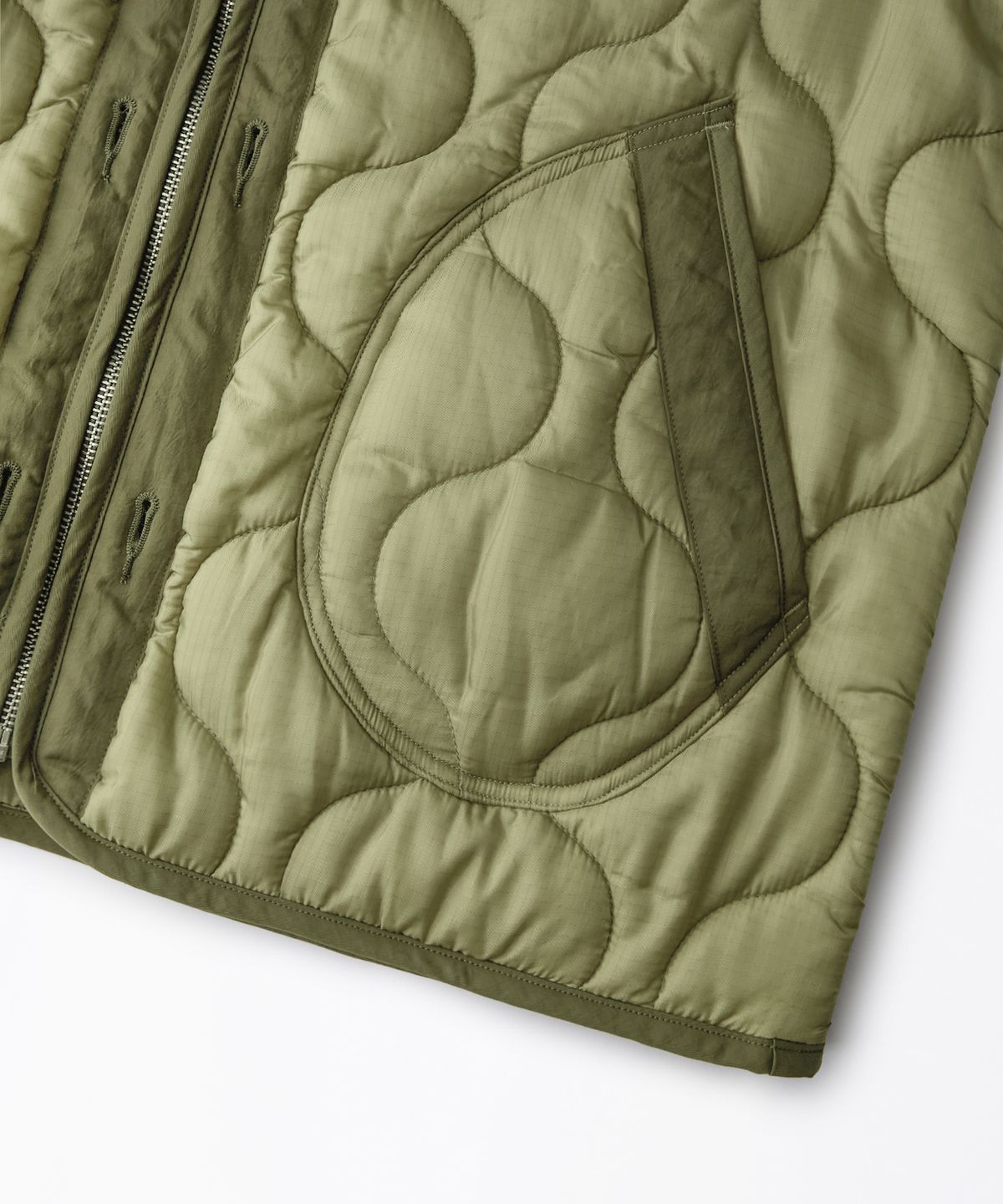 아웃스탠딩(OUTSTANDING) M-65 FISHTAIL PARKA_OLIVE