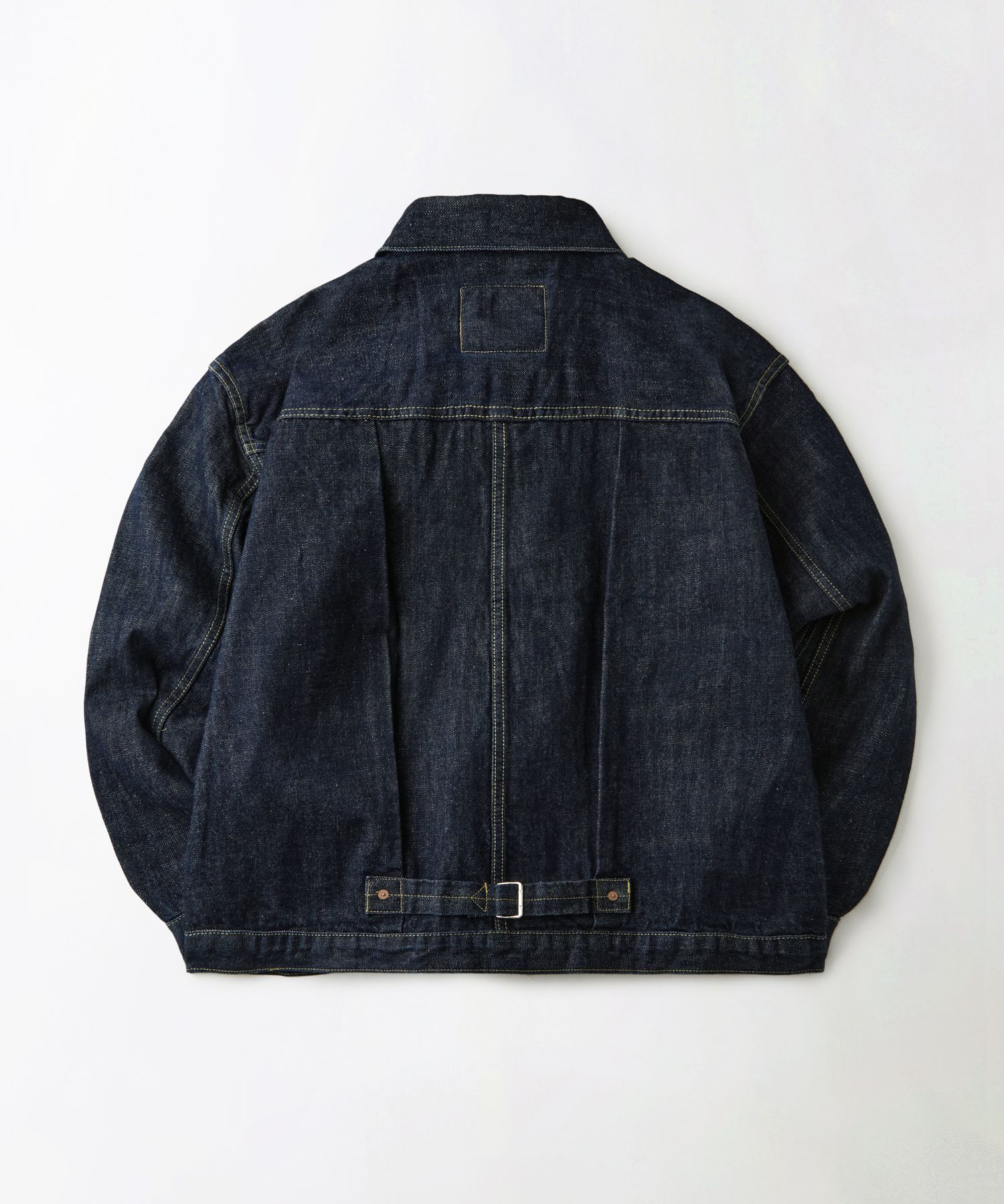 MUSINSA公式 | OUTSTANDING W.W. II SELVEDGE DENIM 1ST JACKET_INDIGO