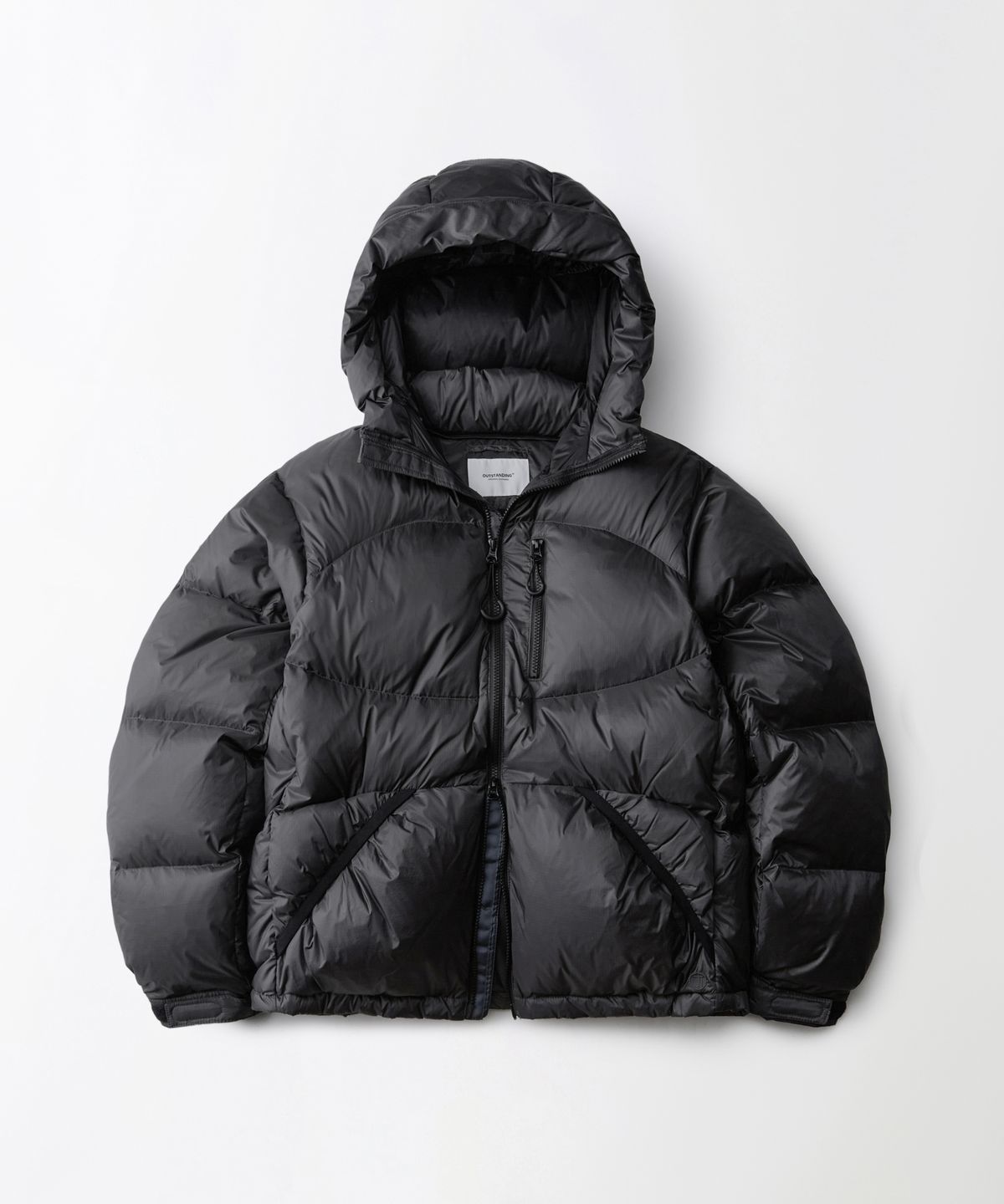 아웃스탠딩(OUTSTANDING) POLAR GOOSE DOWN PARKA_CHARCOAL