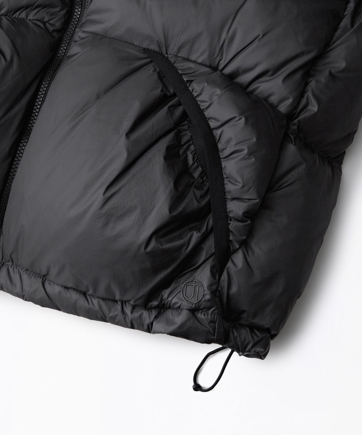 아웃스탠딩(OUTSTANDING) POLAR GOOSE DOWN PARKA_CHARCOAL