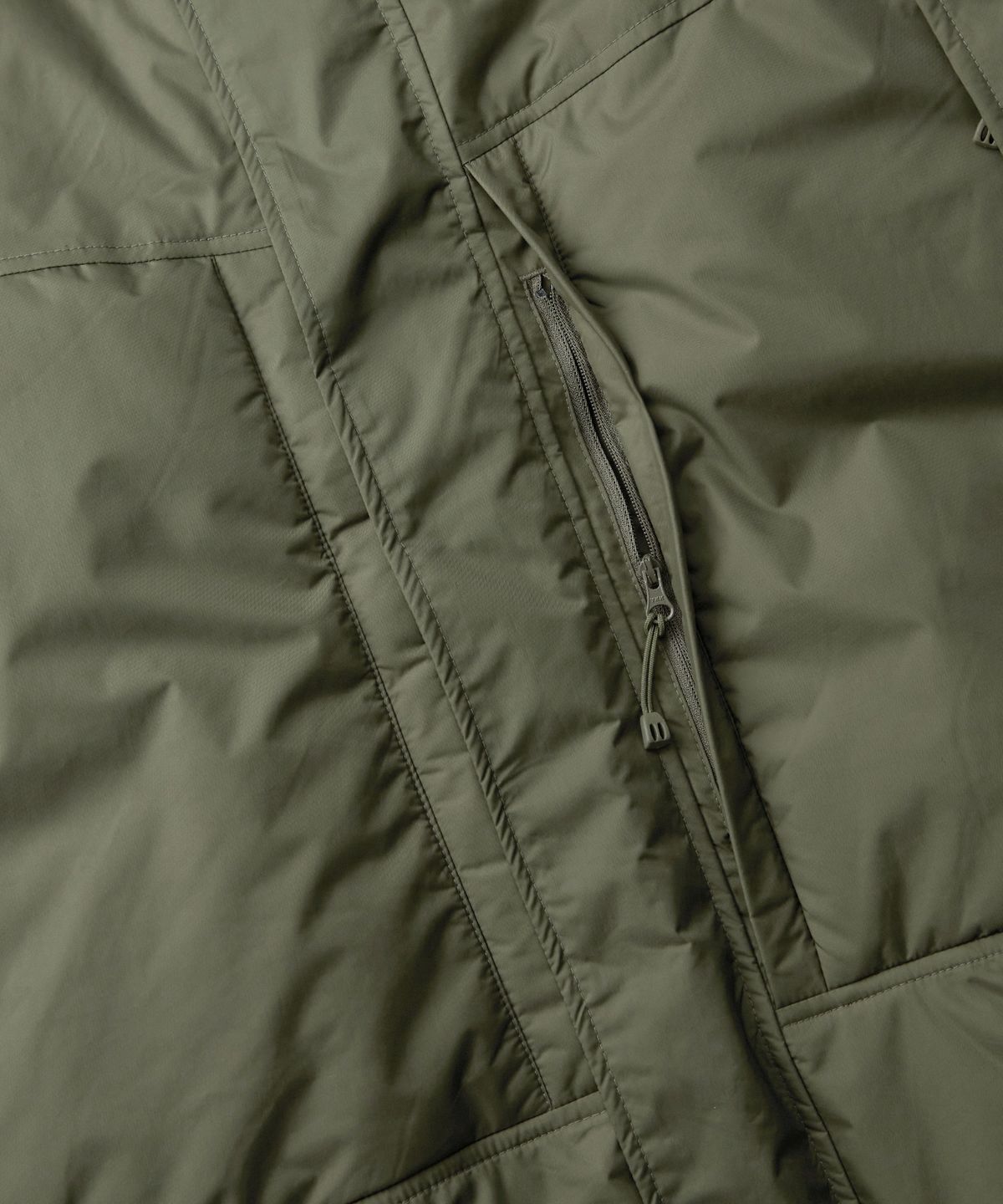 아웃스탠딩(OUTSTANDING) TORAY LEVEL7 DOWN PARKA_SAGE GREEN