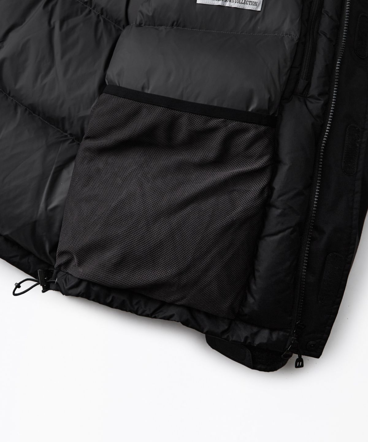 아웃스탠딩(OUTSTANDING) TORAY LEVEL7 DOWN PARKA_BLACK