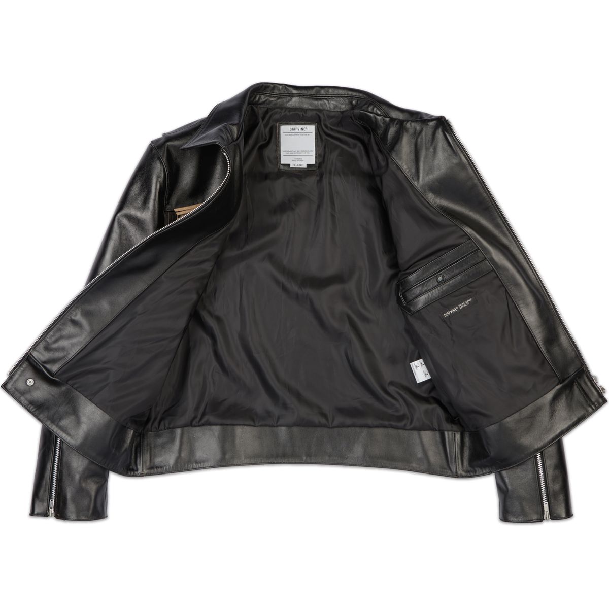디아프바인(DIAFVINE) DV.LOT 703 Fringe Single Rider Vegetable Calfskin Teacore