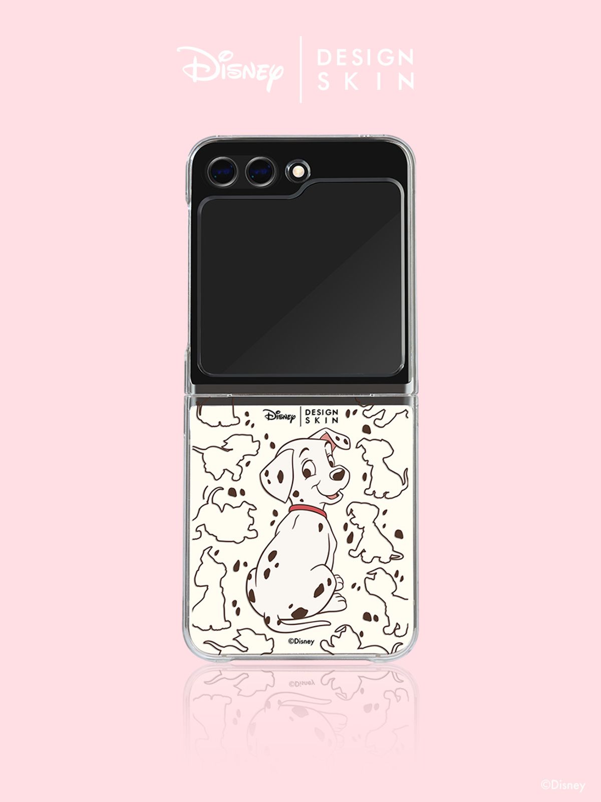 디자인스킨(DESIGNSKIN) 디즈니 클리어 그래픽 케이스 - 빅 달마시안