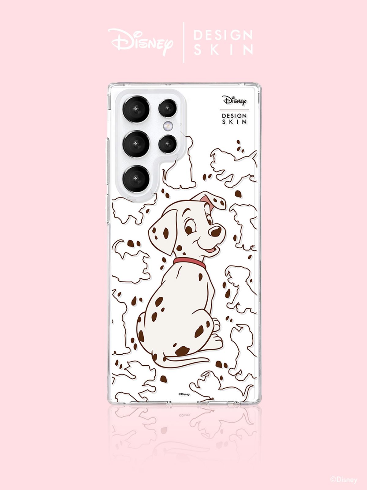 디자인스킨(DESIGNSKIN) 디즈니 클리어 그래픽 케이스 - 빅 달마시안