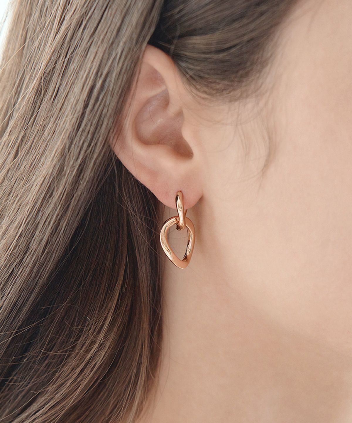 엘르주얼리(ELLEJEWELRY) 14K GF 2way 원터치 귀걸이 ELGPEE495