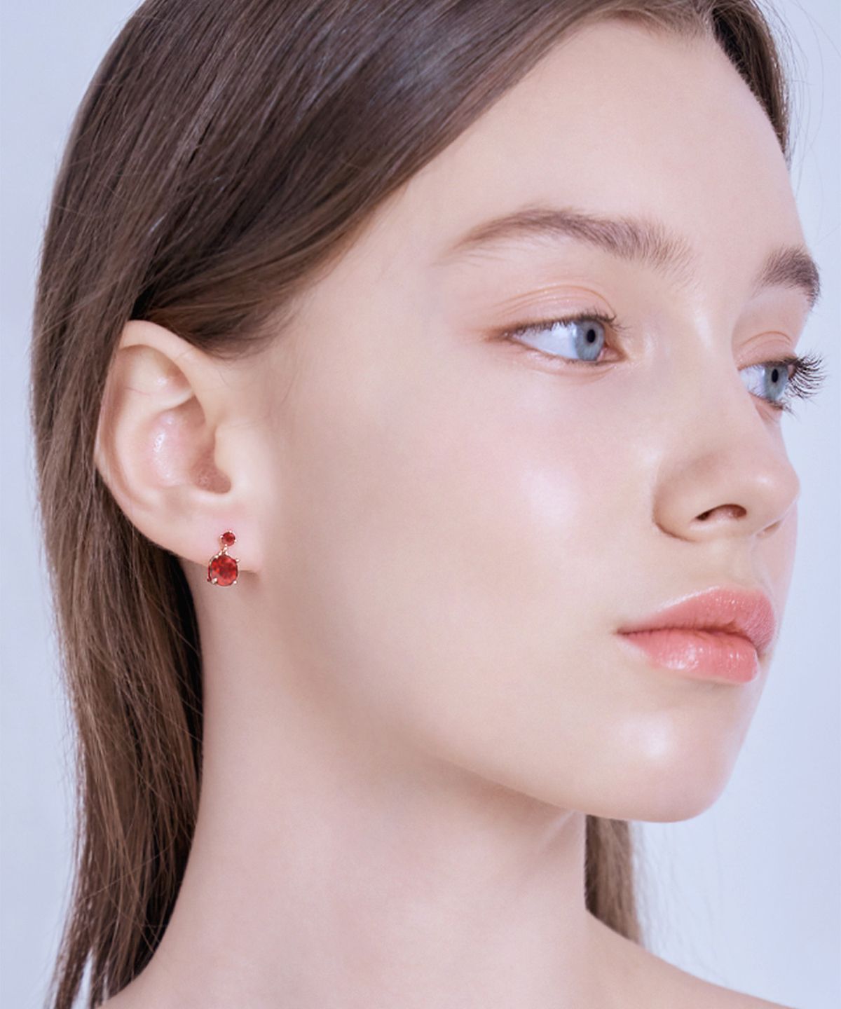 엘르주얼리(ELLEJEWELRY) 14K GF 언발 더블원 귀걸이 ELGPEE432