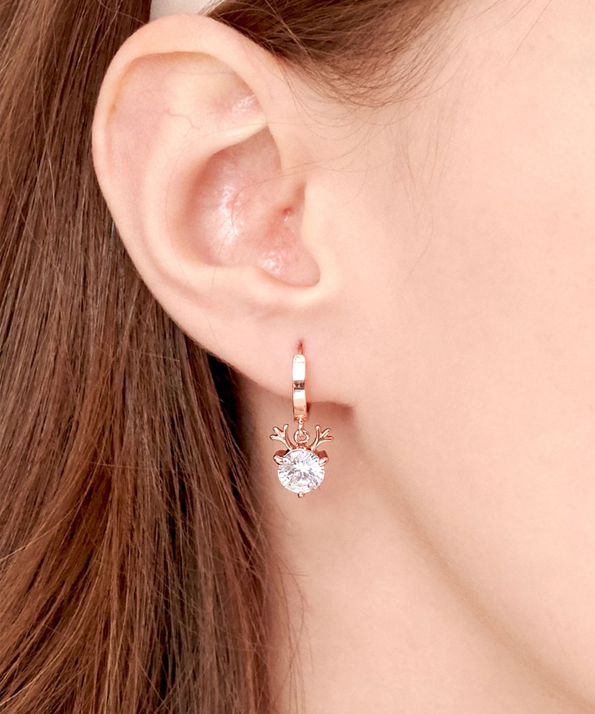 엘르주얼리(ELLEJEWELRY) 루돌프 원터치 귀걸이 ELGPEE420
