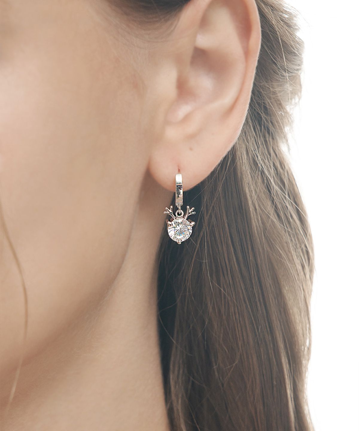 엘르주얼리(ELLEJEWELRY) 루돌프 원터치 귀걸이 ELGPEE420