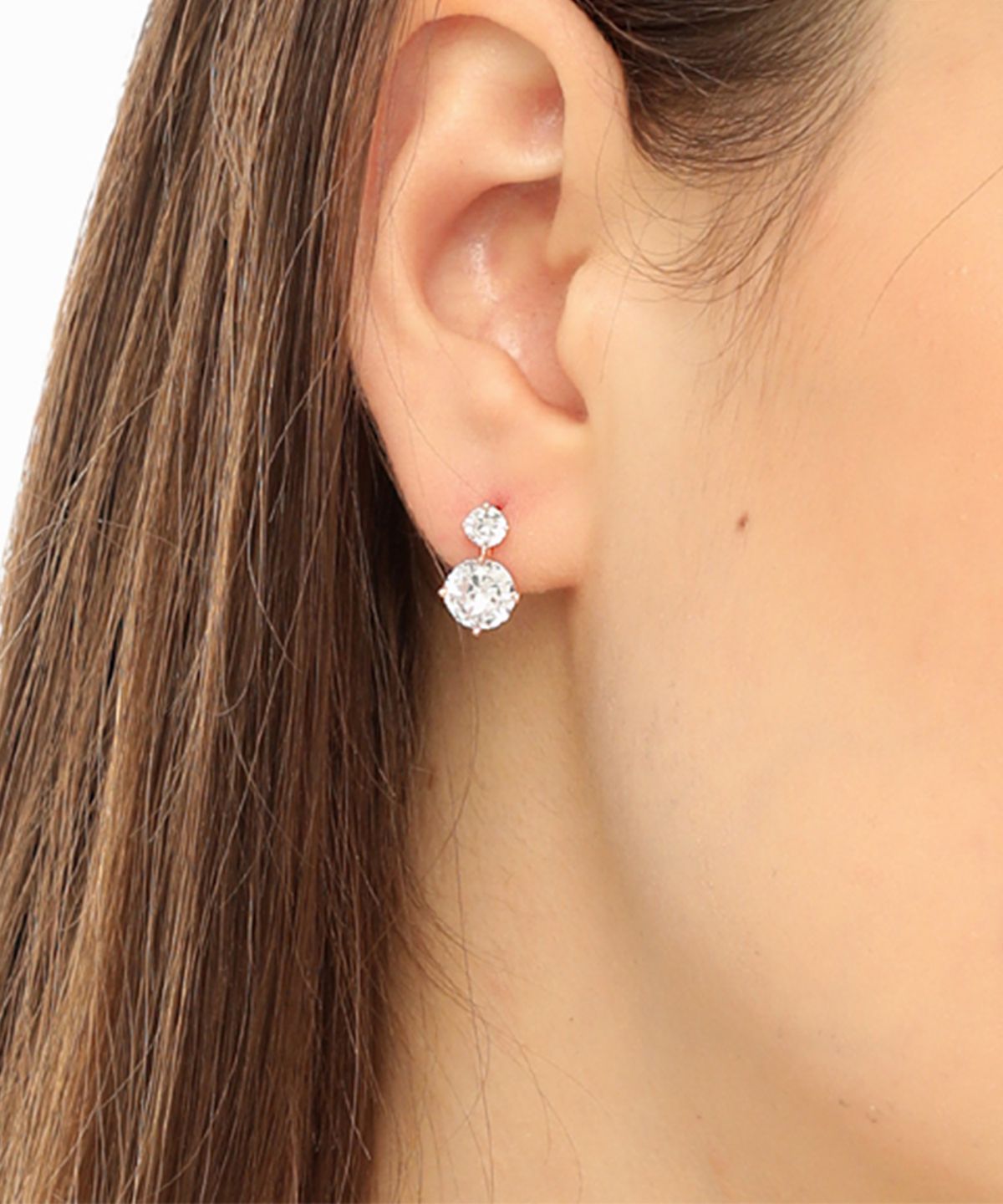 엘르주얼리(ELLEJEWELRY) 14K GF 포인트 블링블링 원터치 귀걸이 ELGPEE331