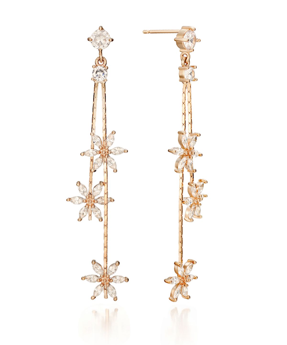 엘르주얼리(ELLEJEWELRY) 14K GF 블로썸 귀걸이 ELGPEE306