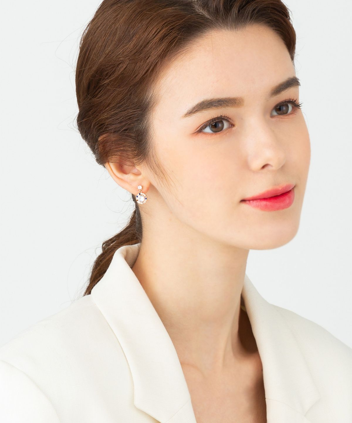 엘르주얼리(ELLEJEWELRY) 빈티지 14K GF 데칼코마니 귀걸이 ELGPEE242