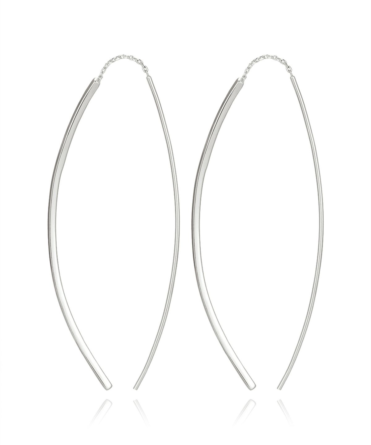 엘르주얼리(ELLEJEWELRY) 스틱 드롭 실버 귀걸이 ELSPEE039