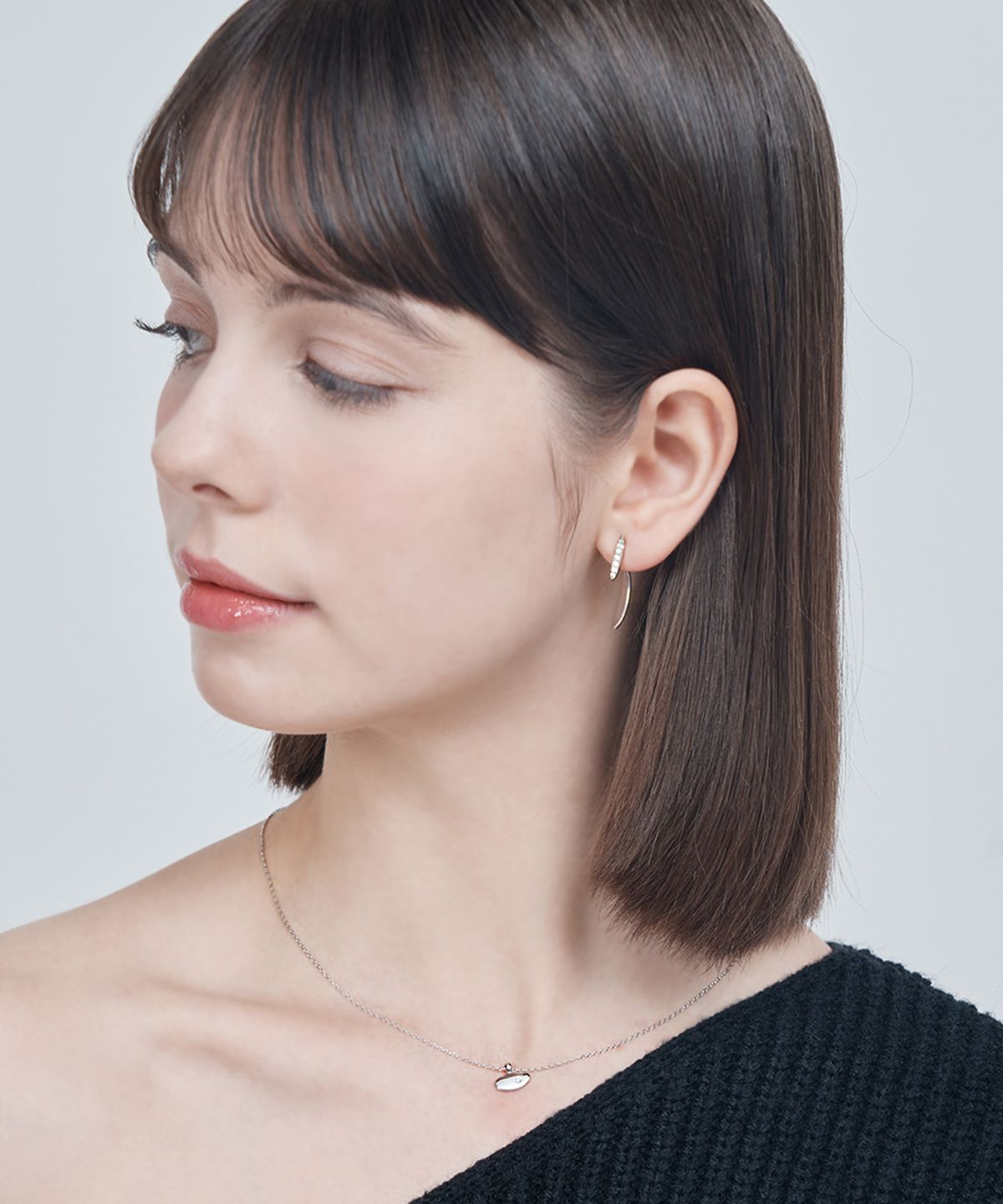 엘르주얼리(ELLEJEWELRY) 엘라 모먼트 목걸이 ELBRNN208