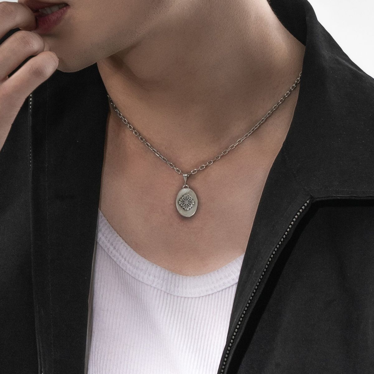 외사랑(OESALANG) 925silver Protect 목걸이