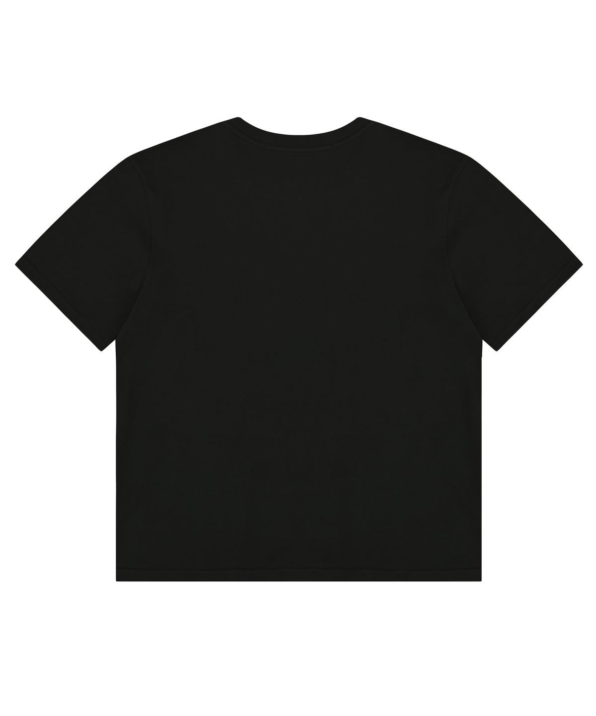 샴페인 블랭크 에스테틱(CHAMPAGNE BLANK AESTHETIC) SUSPECT 1/2 T-SHIRTS BLACK