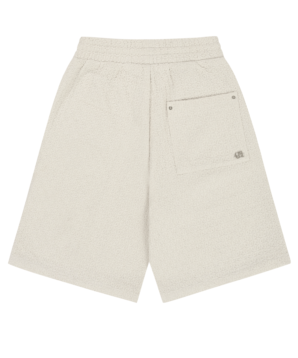 샴페인 블랭크 에스테틱(CHAMPAGNE BLANK AESTHETIC) BERMUDA PANTS IVORY