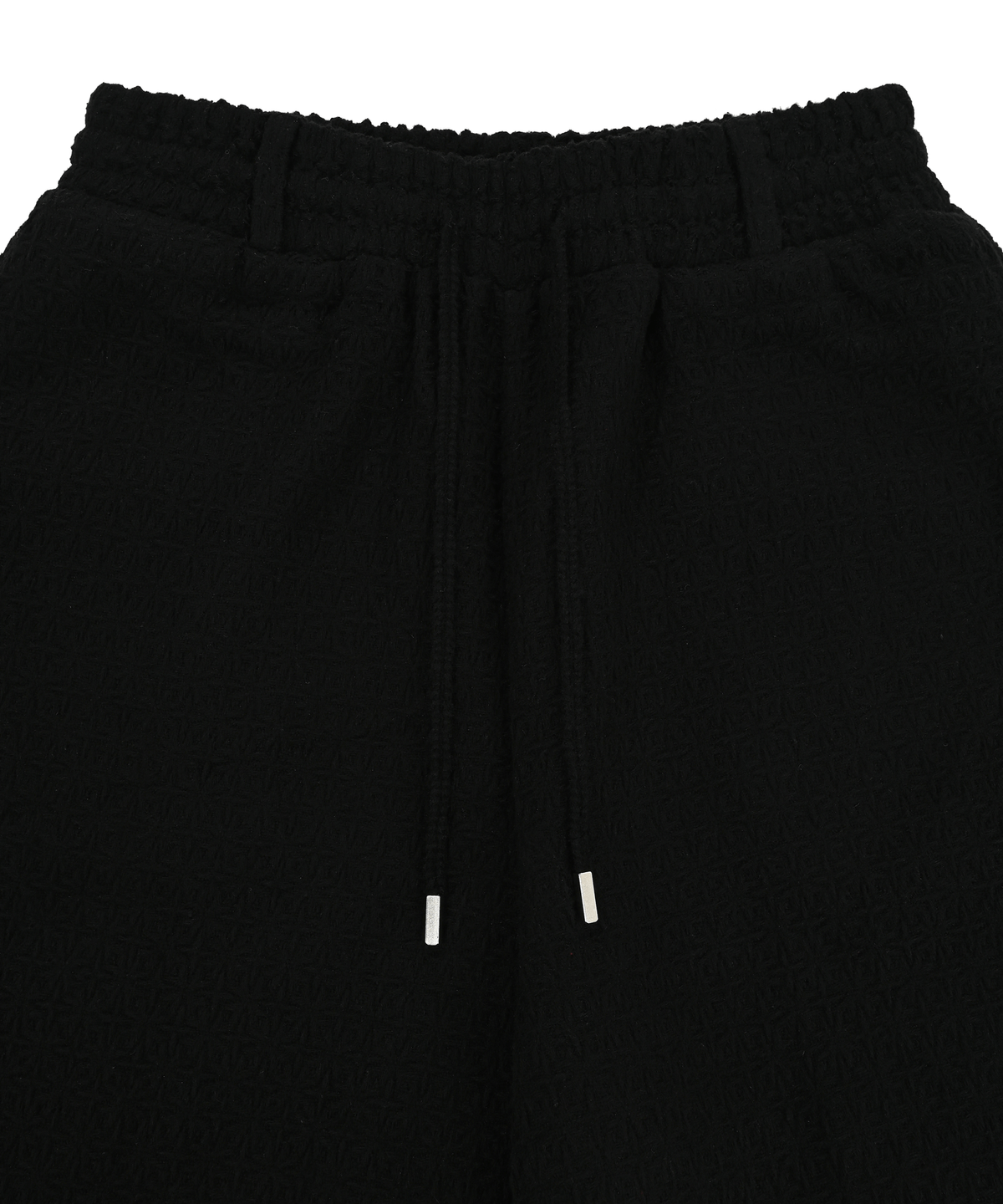 샴페인 블랭크 에스테틱(CHAMPAGNE BLANK AESTHETIC) BERMUDA PANTS BLACK