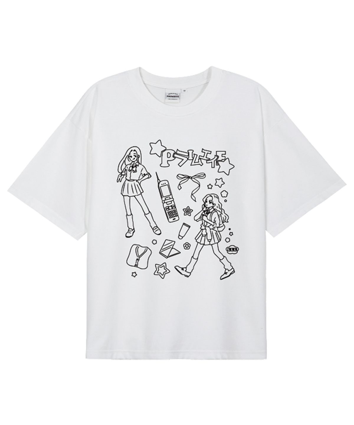 프라임에이트(PRIMATE) SGIRL 오버핏 반팔티셔츠 10 Colors