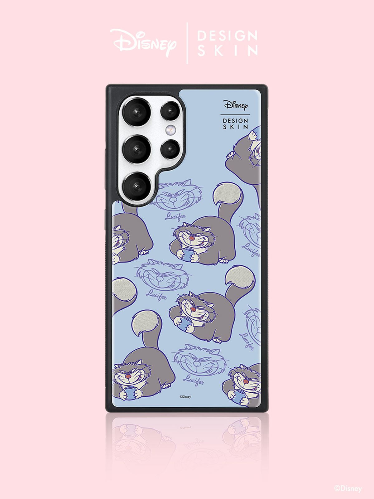 디자인스킨(DESIGNSKIN) 디즈니 에폭시 그래픽 케이스 - 스탬프 루시퍼