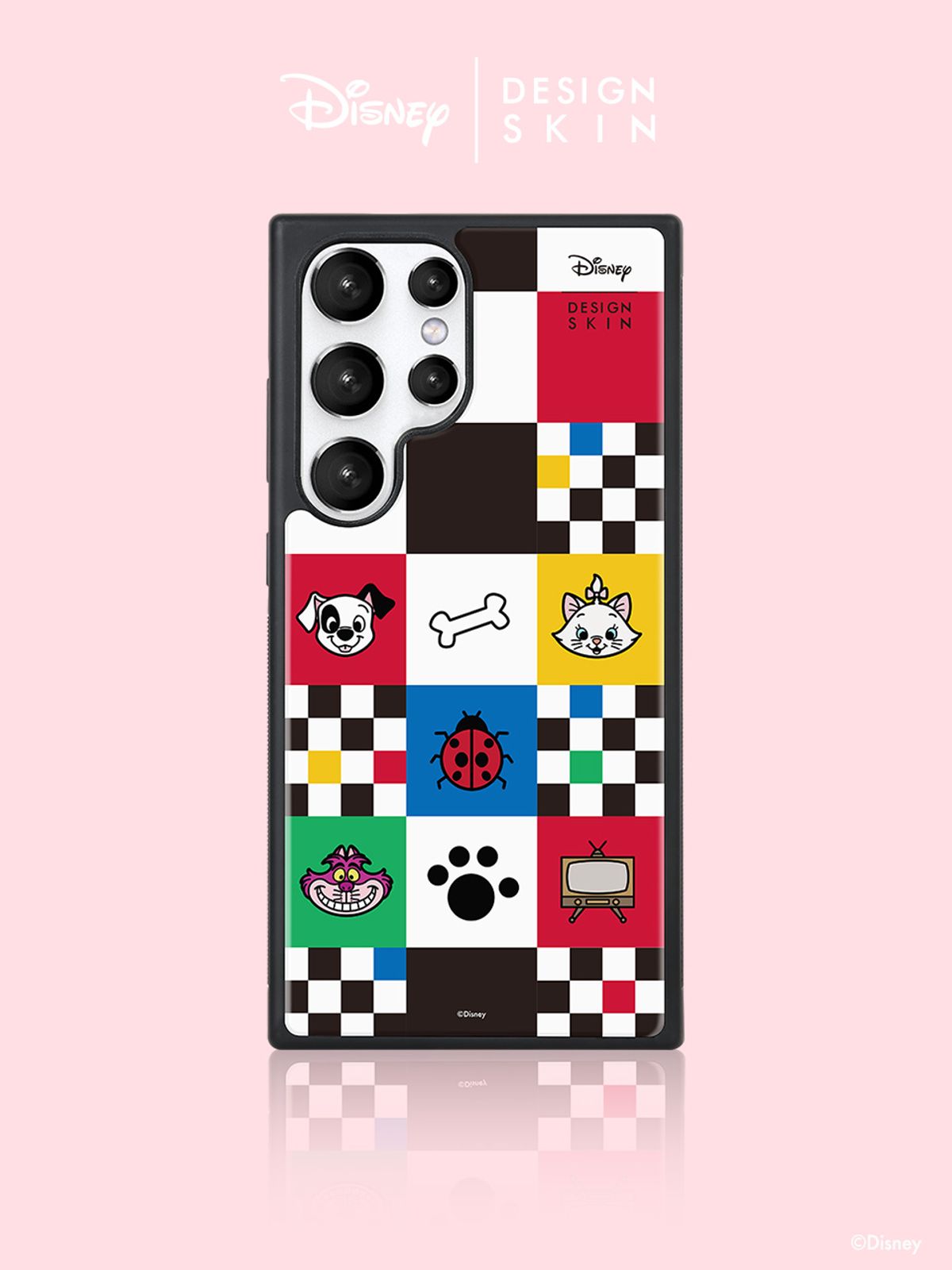 디자인스킨(DESIGNSKIN) 디즈니 에폭시 그래픽 케이스 - 믹스 모노그램