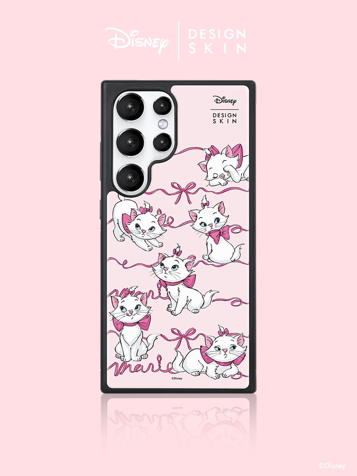 디자인스킨(DESIGNSKIN) 디즈니 에폭시 그래픽 케이스 - 리본 마리