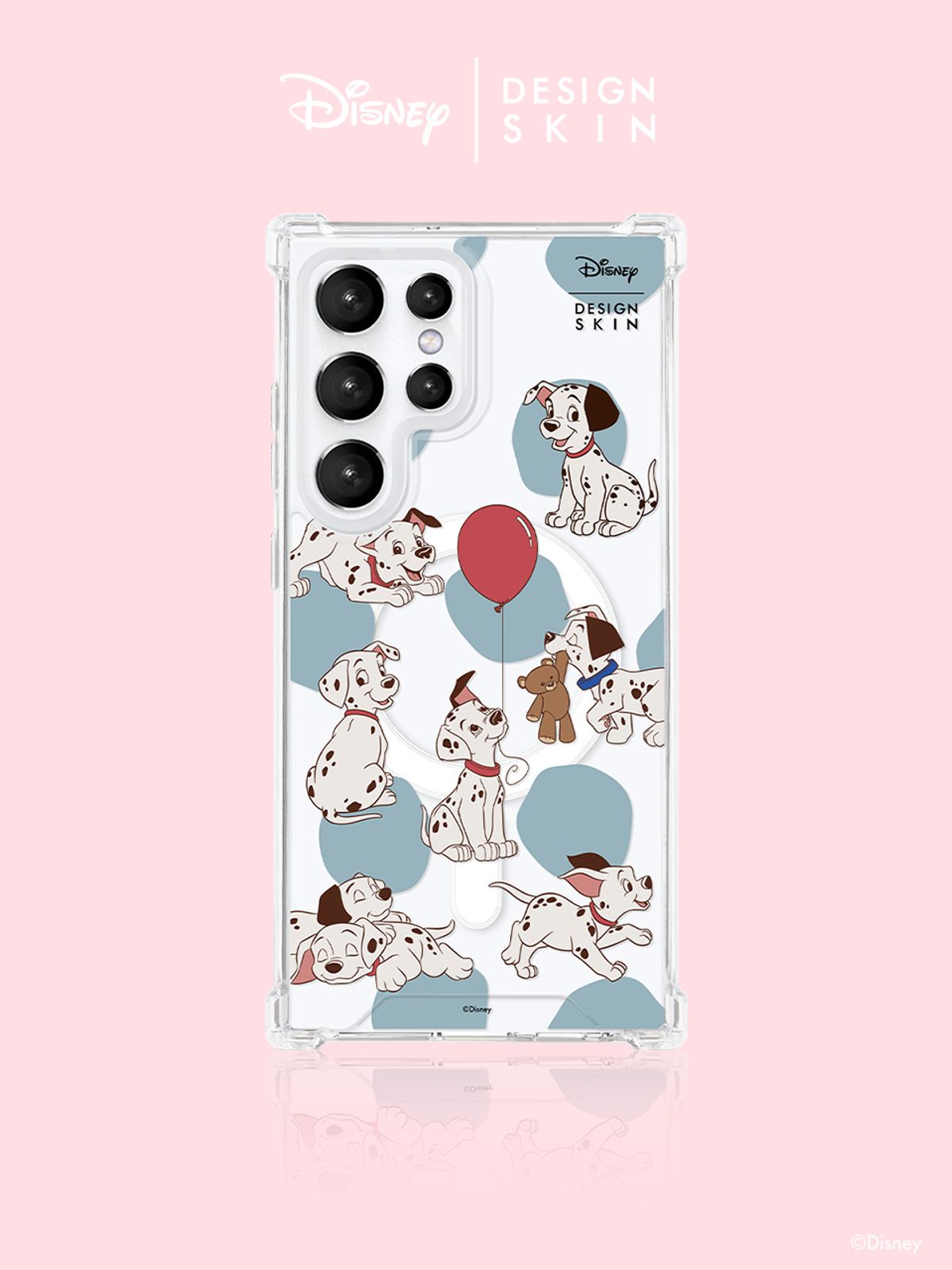 디자인스킨(DESIGNSKIN) 디즈니 맥세이프 그래픽 케이스 - 풍선 달마시안